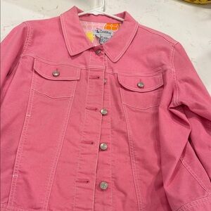 Lilly Pulitzer Pink Jean Jacket for Women